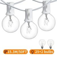 ราคา 15m 30m Fairy String Lights Patio Garden Lights Christmas Lights Gift Warm White Cable Garland Light For Wedding Garden Decorati Spine Supporters (19750517161)