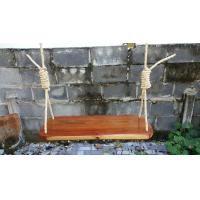 ราคา PradooSiam ชิงช้าไม้ ชิงช้าไม้เนื้อแข็ง ไม้แผ่นเดียว พร้อมเชือก Wood Swing ชิงช้าแบบแขวน ชิงช้าในสวน กลางแจ้ง ชิงช้าเด็กและผู้ใหญ่ (15048889992)