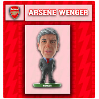 ราคา โมเดลนักฟุตบอล SoccerStarz ลิขสิทธิ์แท้จากสโมสร Arsenal Arsene Wenger 2020 version (9444657321)