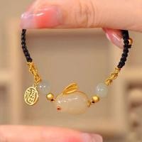 ราคา คลังสินค้าพร้อม หยกหยกสไตล์จีนใหม่กำไลข้อมือหนังรูปกระต่ายกระต่ายฮิเตียนปีจำนวนจำกัดกำไลแบบย้อนยุค (17437348804)