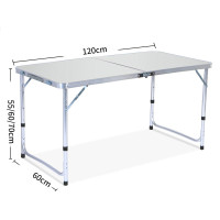 ราคา H Daily โต๊ะปิคนิค โต๊ะสนาม โต๊ะพับ โต๊ะแคมป์ปิ้งพับได้ Folding table ประหยัดพื้นที่ พับได้อลูมิเนียม แบบกระเป๋าพกพา (21119508800)