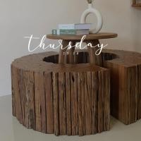 ราคา ม้านั่งสตูกลม เก้าอี้สตู ม้านั่งเข้ามุม ม้านั่งกลม ม้านั่งไม้สัก teak stool round stool (12481270352)