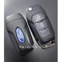 ราคา กรอบกุญแจรีโมท Ford Ranger ฟอร์ด รุ่น 2 3 ปุ่ม พร้อมโลโก้สำหรับรีโมทแท้ศูนย์ (535860943)