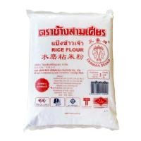 ราคา แป้งข้าวเจ้า ตราช้างสามเศียร ขนาด 1 KG (10423975495)