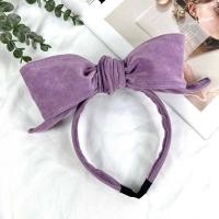 ราคา ที่คาดผมโบว์ใหญ่ ดัดได้ สีสวย น่ารักมาก ที่คาดผม (12087168853)