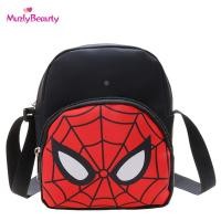 ราคา การ์ตูนกระเป๋าสะพายไหล่ของเด็ก Muzly สไปเดอร์แมนกัปตันอเมริกากระเป๋าสะพายข้างกันน้ำสบายๆ Dompet Koin (21091858572)