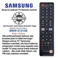 ราคา Samsung BN59 01315D Smart Led TV รีโมตคอนโทรล พร้อม NETFLIX วิดีโอไพรม์ ของแท้ หรือเปลี่ยนทดแทน (19451668770)