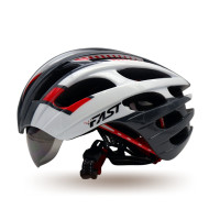 ราคา หมวกกันน็อคจักรยาน FASTBIKE N LITE D GROUP 02 มีแว่นในตัว เก็บแว่นได้ (5063348201)