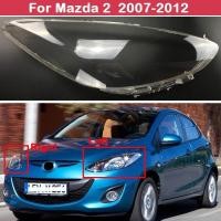 ราคา สำหรับ MAZDA 2ไฟหน้าฝาครอบซ้ายขวาด้านหน้าเลนส์ไฟหน้าสำหรับ MAZDA 2 M2 DEMIO 2009 2010 2011 2012 2013 2014ไฟหน้าเลนส์ใส (17068327212)