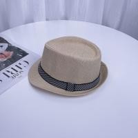 ราคา MQ166 หมวกทรงไมเคิล หมวกแจ๊ส รุ่นคลาสสิค สายคาดลาย พร้อมส่งจากไทย (19305996761)