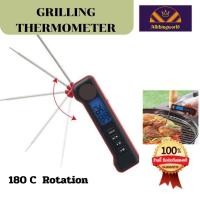 ราคา เทอร์โมมิเตอร์ เครื่องวัดอุณหภูมิบาร์บีคิว เครื่องวัดอุณหภูมิเนื้อสัตว์ไร้สาย ดิจิตอลเทอร์โมมิเตอร์ Meat Grilling Thermometer (16504944362)