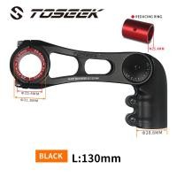 ราคา TOSEEK COD อลูมิเนียมจักรยาน Handlebars Stem Bikes อะไหล่ขี่จักรยานปรับ 45 ถึง 90 องศา Handlebar Calibre 25 4 31 8 มม Stem แผนที่จักรยาน Mtb stem 80 100 130 มม สีดำ Matte mtb อุปกรณ์เสริม (13672099878