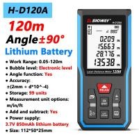 ราคา H D510 710 100 120A เลเซอร์วัดระยะทางดิจิทัลเมตร50เมตร70เมตร100เมตร120เมตรเครื่องวัดระยะอินฟราเรดเลเซอร์มือถือ USB ชาร์จได้แบบพกพาเทปอุปกรณ์หาพิกัดเครื่องมือวัดระยะทาง (19845496480)