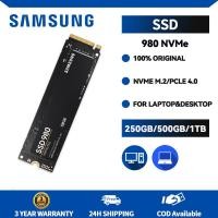 ราคา Samsung 980 250GB 500GB 1TB NVMe M 2 PCIe Gen 3 0โซลิดสเตทไดรฟ์ SSD ภายใน (20953911499)