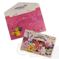 ราคา แฟ้ม File folder แฟ้มกระดุม ลายการ์ตูนลิขสิทธิ์ น่ารักๆ ขนาด F4 ลาย Pokemon โปเกมอน จำนวน 1ชิ้น พร้อมส่ง (15617033648)