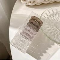 ราคา BBR06 หนังยางมัดผมแบบเกลียว ชุดหนังยางมัดผมแบบเกลียว ชุดหนังยางแบบเกลียวไล่สี ชุดหนังยาง9เส้นแบบเกลียว พร้อมส่งในไทย (19798984045)