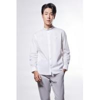 ราคา LTD เสื้อเชิ้ตแขนยาวคอจีน ผู้ชาย สีขาวออฟไวท์ Banded Collar Shirt 03437 (20799219988)