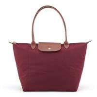 ราคา longchamp bag original Le Pliage long handle M L Tote bag Shopping Bag water proof foldable (20666481714)