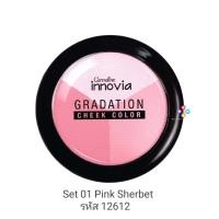 ราคา บลัชออน กิฟฟารีน อินโนเวีย เกรเดชั่น ชีค คัลเลอร์ Giffarine Innovia Gradation Cheek Color บลัชออนเนื้อละเอียด ปัดแก้มให้ดูสวยเปล่งปลั่ง มีมิติ ติดทนนาน (8640945417)