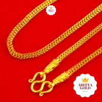 ราคา สร้อยทองไมครอน ลายหกเสา 2 บาท ยาว 20 24 นิ้ว ชุบทองแท้ 96 5 สร้อยทองชุบ สร้อยทองปลอม สร้อยทองคำแท้ สร้อยคอ เศษทองคำแท้ สร้อยหุ้มทอง ชุบทอง (9943494555)