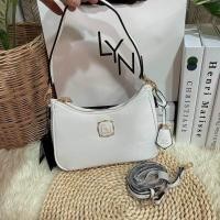 ราคา กระเป๋าlyn ถือ สะพายข้าง พร้อมสายสะพาย (19918395630)