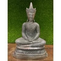 ราคา พระเชียงแสนทรงเครื่องจักรพรรดิหน้าตัก 9 นิ้ว เนื้อเงินยวง (13921910732)