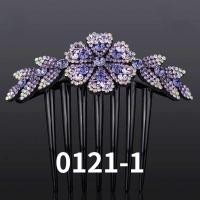 ราคา Fashion Korean version of the rhinestone flower insert comb (13891045988)