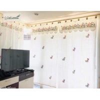 ราคา ผ้าม่านประตู คอกระเช้า ปักลายแมลงปอ 110x200cm ผ้าม่านผ้าฝ้าย (11059665606)