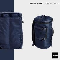ราคา WEEKEND TRAVEL BAG กระเป๋าเดินทาง ทรงหมอน กระเป๋าสะพาย กันน้ำ ผ้าไนล่อน สีพื้น ดำ เทา เขียว กรม กระเป๋าแบบถือ (15602511183)