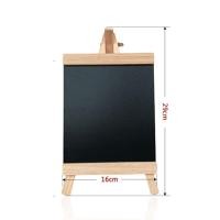 ราคา XFZHG การวาดภาพบันทึกชอล์กพับได้ข้อความบนโต๊ะสีดำกระดานดำกระดานไม้ขาตั้งไม้สน (20919411871)