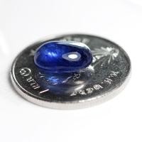 ราคา 3 30 ct ไพลิน Blue Sapphire เผาใหม่ สีน้ำเงิน Top Blue color (17521235130)
