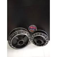 ราคา ดุมหน้า ดุมหลังเจาะลายดำรุ่นเวฟ125R w125R (17417564256)