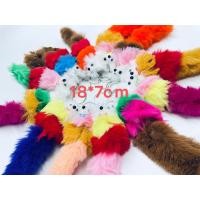 ราคา กระรอกหลากสี หางจิ้งจอก พวงกุญแจเป็ด (20771506217)