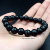 ราคา BLACK JADE หยกดำ หยกพม่าแท้ ขนาด 8 มม by siamonlineshop (15065519890)
