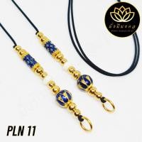 ราคา PP9 ฟรี แหนบพระ สร้อยพระมั่งมีมงคล สร้อยพระเชือกร่ม ห่วงคู่ ห้อยเลส ห้อยตะกรุดห่วงคู่ ห้อยกรอบพระ 3 ห่วง (16427474721)