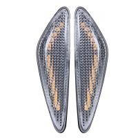 ราคา Dynamic Amber LED Front Beacon for Mazda MX 5 MX 6 for RX8 09 12 Transparent Case (19460811387)