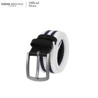 ราคา Louis Montini Canvas Belt canvas เข็มขัดผ้า แคนวาสผสมหนังแท้ เข็มขัดผู้ชาย เข็มขัดแฟชั่น MCT11 (19941094443)