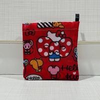 ราคา พร้อมส่ง กระเป๋าผ้าลดโลกร้อน ถุงผ้าshopping ลายการ์ตูน ทรงสี่เหลี่ยมจัตุรัส (21201069359)
