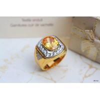 ราคา ManeeNopparut มณีณพรัช แหวนชาย บุษราคัมแต่งเพชรCZ รุ่น RMM38 (5590186347)