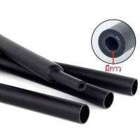 ราคา ท่อหดมีกาว ท่อหดความร้อนชนิดมีกาว 1 ม้วน ความยาว 100 เมตร เส้นผ่านศูนย์กลาง 6 4 mm ท่อหด ปลอกฉนวน ปลอกหุ้มสายไฟ (20013073560)