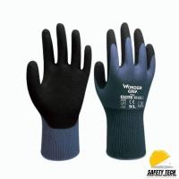 ราคา ถุงมือผ้าเคลือบยางไนไตร 500 WDG สีน้ำเงิน ถุงมือกันความร้อน ถุงมือกันบาด ผลิตจากผ้าเคลือบไนไตร เหมาะกับงานทำสวน กันลื่น กันบาด จัดส่งฟรี รับประกันสินค้า Safety Tech Shop (7999685683)