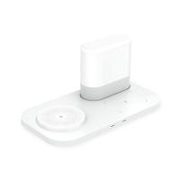 ราคา ท่นชาร์จไร้สายตั้งโต๊ะ 3 In 1 Wireless Charger Wireless Charging Dock ไฟกลางคืนข้างเตียงมัลติฟังก์ชั่น เครื่องชาร์จไร้สาย Stand (17124584332)