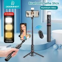 ราคา DoomHot ไม้เซลฟี่บลูทูธ ไม้เซลฟี่พร้อมรีโมทแท่งเซลฟี่่บลูทูธพร้อมไฟเติมขาตั้งแบบสามขาเซลฟี่พร้อมเซลฟี่่บลูทูธไร้สายแบบ3 In 1ไม้เซลฟี่อะลูมินัมอัลลอยหมุนได้360 สำหรับ IPhone Android (19933320764)