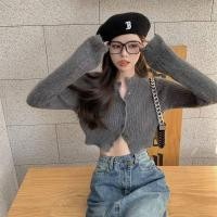 ราคา JARINYA Randa cardigan เสื้อไหมพรมแขนยาวสีพื้น เนื้อผ้าดี หนานุ่ม ทรงสวย แต่งกระดุมดำ (17266673485)