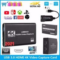 ราคา HDMI Capture Card Video 1080P for Game Recording Plate Live Streaming Box USB 3 0 Grabber for PS4 Camera (9791374707)