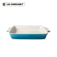 ราคา LE CREUSET Ceramic Baking Pan Rectangular home baking tray (21214038679)