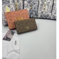 ราคา กระเป๋าสตางค์ผู้หญิงใบกลางโค้ช (20731478913)