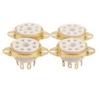 ราคา 4PC 8 Pin Ceramic Socket Tube Top Vacuum Octal Value For KT88 EL34 6V6 6650 274B (19581666029)