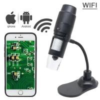 ราคา กล้องจุลทรรศน์ดิจิตอล50X 1000X กล้องซูม WiFi หรือ USB กล้องจุลทรรศน์อิเล็กทรอนิกส์อุปกรณ์เสริมพร้อมไม้บรรทัดสอบเทียบซ่อม PCB (21170486946)