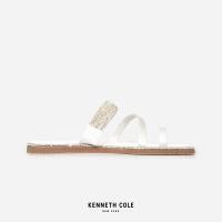 ราคา KENNETH COLE รองเท้าแตะผู้หญิง รุ่น SPRING TOE LOOP SHINE สีขาว SAN RS93022SY 110 (20524574130)